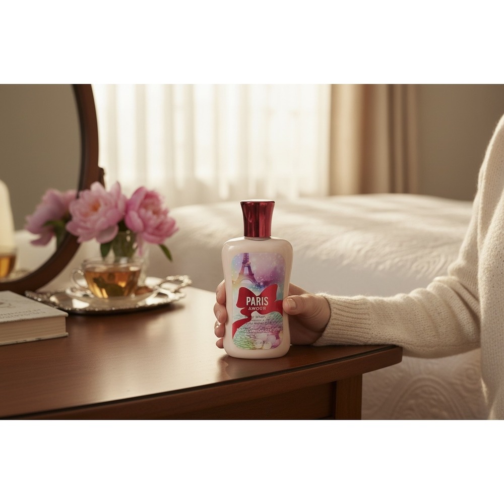 Bath & Body Works Paris Amour Body Lotion 8 oz Rare Signature Vintage Collection